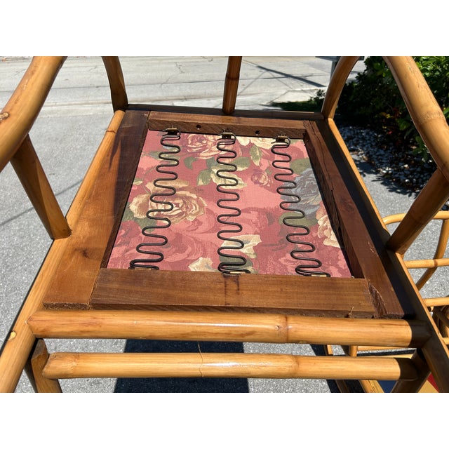 Restored 3-Seater Vintage Rattan Sofa For Sale - Image 15 of 16