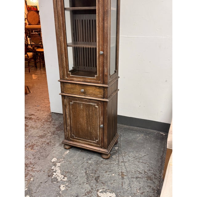 Traditional Restoration Hardware St. James Bath Cabinet For Sale - Image 3 of 12
