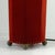 Vintage Red Velvet Table Lamp, 1980s For Sale - Image 10 of 12