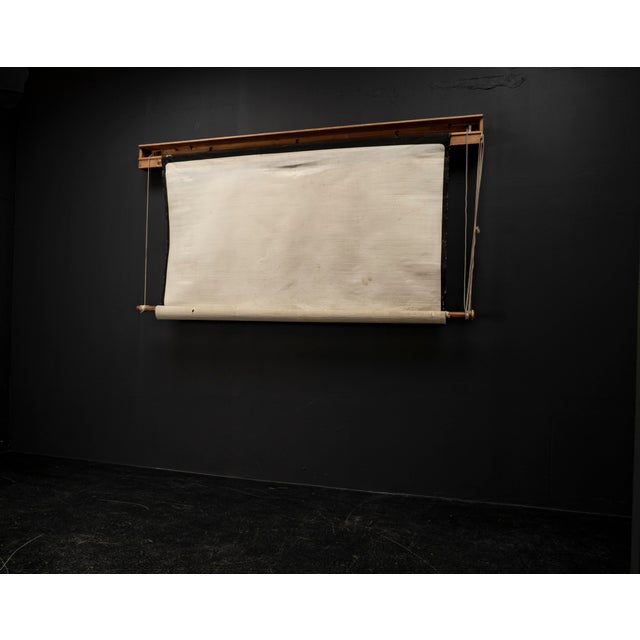 1930s Large Original Canvas with Wooden Box, 1930s For Sale - Image 5 of 18