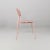 Italian Modern Light Pink Metal and Plastic Chairs from Tomasucci, 2000s, Set of 4 For Sale - Image 4 of 18