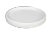 NOIR 16" Round Tray, White Stone For Sale