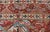 Square Antique Persian Bakhtiari Rug With Red Field and Ivory Medallion For Sale - Image 14 of 16