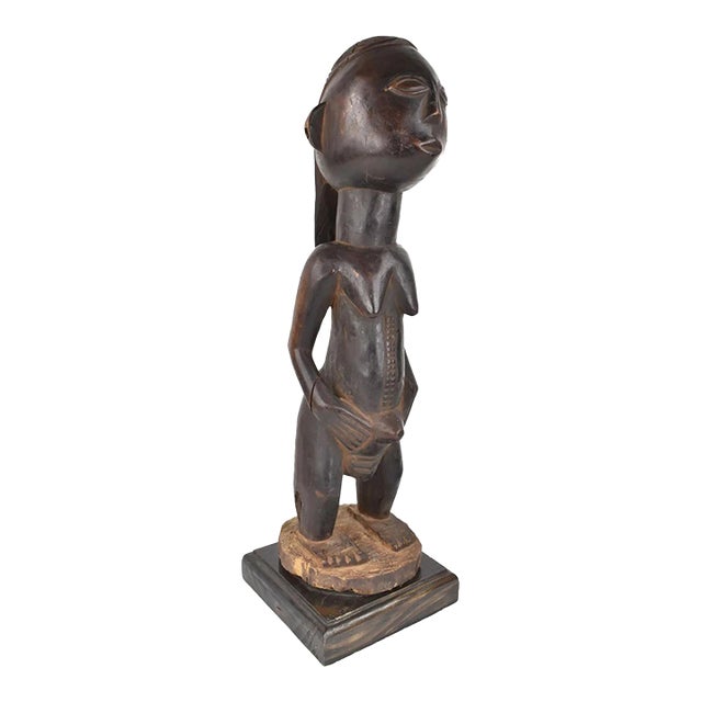 Early 20th Century Tabwa Female Figure For Sale