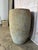 Large Antique Terracotta Vessel With Weathered Ochre and Blue Patina For Sale In Los Angeles - Image 6 of 8