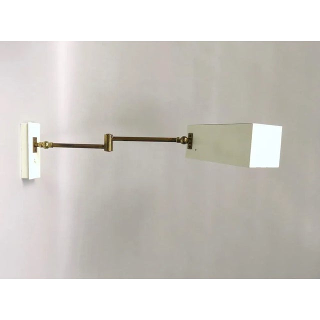 1960s Beige Kubus Wall Lights by Max Bietenholz for Bünte & Remmler, 1960s, Set of 2 For Sale - Image 5 of 18