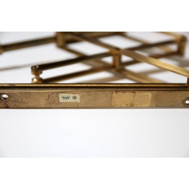 1950s Brass Wall Lamp by Th. Valentiner, 1950 For Sale - Image 5 of 6
