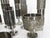 Silver Space Age Brutalist Steel Vases from BMF, Germany, 1970, Set of 13 For Sale - Image 8 of 10