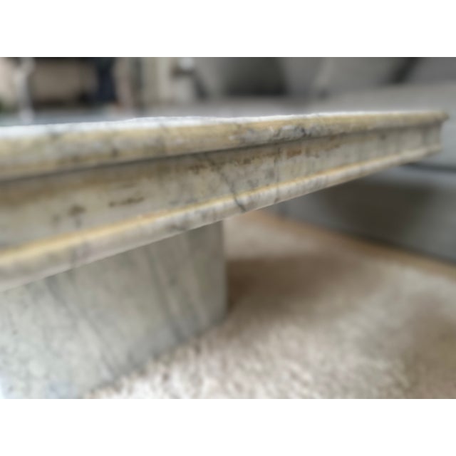 1970s Vintage Italian Marble Coffee Table, 1970s For Sale - Image 5 of 13