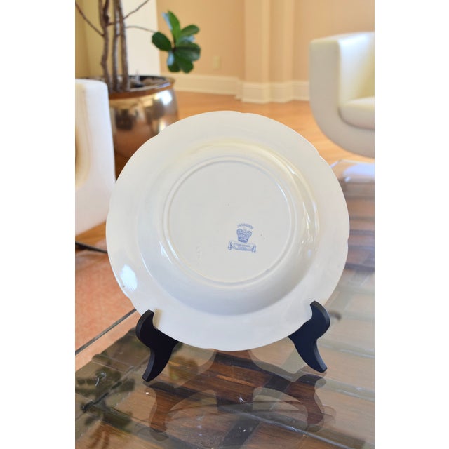 Chinoiserie Mason's Ironstone Chinoiserie Dinner Plate For Sale - Image 3 of 5