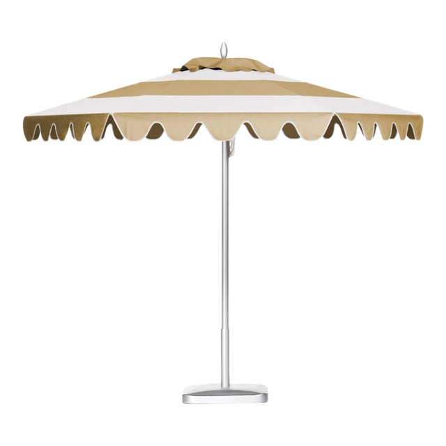 This listing is for a Set of 2 Desert Sand 9' Patio Umbrellas.The Desert Sand Market Umbrella is a 9' Hexagon in solid...