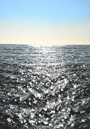 Ocean. Sky. Light 2 Original Contemporary Painting