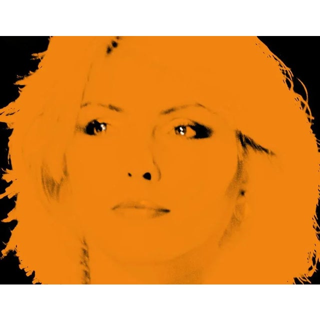 Blondie Orange - Hand Signed Limited Edition Archival Pigment Print This piece is a modern reworking of Debbie Harry, from...