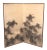 Mid 19th Century Japanese Four Panel Paper Screen -Two Panels For Sale - Image 5 of 12