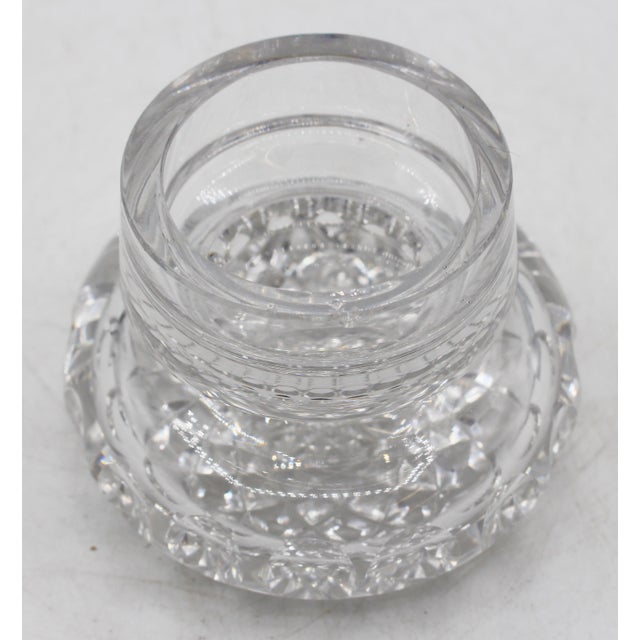 Late 19th Century Circa 1896-1915 American Brilliant Period Cut Glass Jar With Cover For Sale - Image 5 of 6
