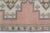 Vintage Tribal Turkish Rug in Soft Peach & Neutrals - Boho Turkish Medallion Rug With Graphic Borders -4' 3'' X 8' 5'' For Sale In Tampa - Image 6 of 9