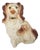 Late 19th Century English Staffordshire Glass-Eyed Spaniel Mantel Dog For Sale