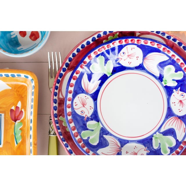 VIETRI Campagna Porco Pig Coupe Pasta Bowl For Sale In Raleigh - Image 6 of 8