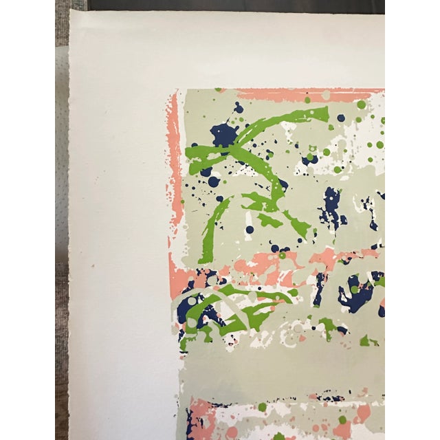 Paper 1980 "Spring and Increase" Abstract Print by Walter Darby Bannard For Sale - Image 7 of 8