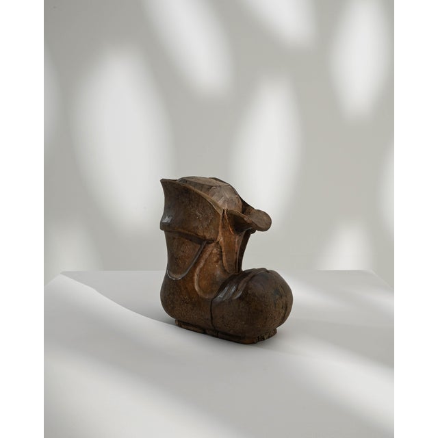 20th Century French Carved Wooden Boot Decoration For Sale - Image 10 of 18