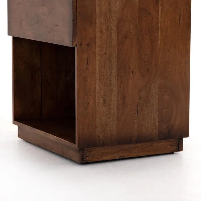 Four Hands Duncan Acacia Nightstand For Sale In Austin - Image 6 of 12