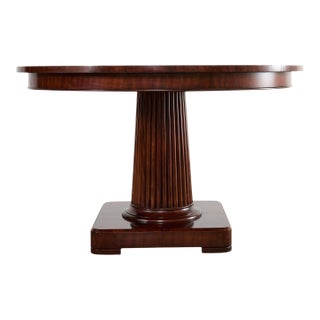 Ralph Lauren Italian 'Mayfield' Mahogany Center or Dining Table For Sale