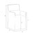Transitional Slipcover for Stoffer Home x Cloth & Company for Lindy Slipcover Dining Armchair in Jane Stripe Burlap For Sale - Image 3 of 8
