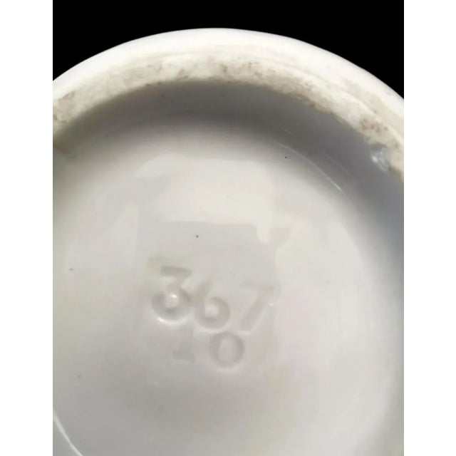 Porcelain De Paris Napoleon III French Hand Painted Vases - a Pair For Sale - Image 10 of 12