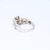 Early 21st Century Gia Certified Princess Cut Diamond Engagement Ring in 18k White Gold - Size 5 For Sale - Image 5 of 9