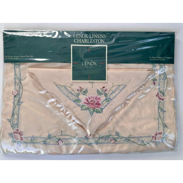 American 1990 Lenox Table Linens Set- 4 Pieces For Sale - Image 3 of 10