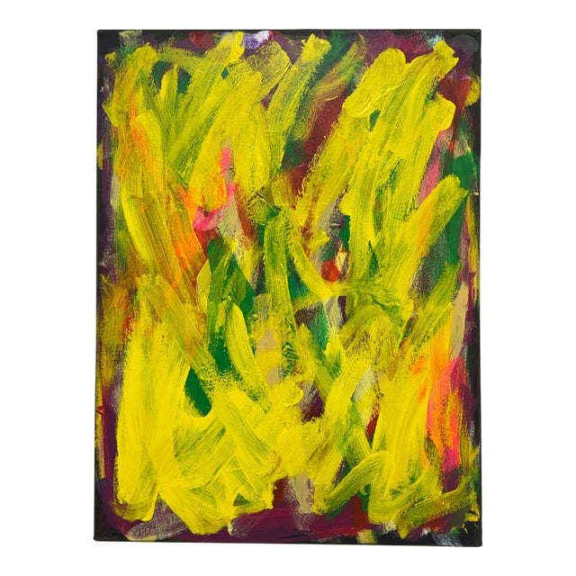 John Fooks Acrylic on Canvas Abstract Painting For Sale
