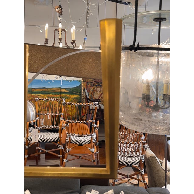 Metal Thomas O'Brien for Visual Comfort Galahad Small Brass Chandelier For Sale - Image 7 of 12