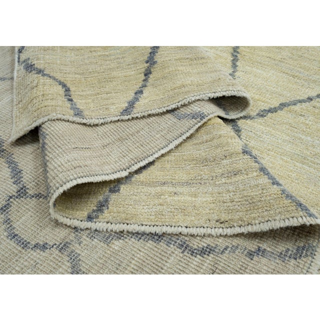 Tan Turkish Oushak Rug 12'5" x 15'7" #18503 For Sale - Image 8 of 8