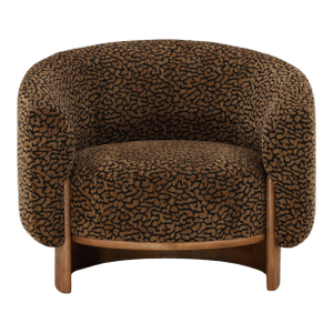 Monaco Leopard Barrel Chair