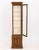 Modern Modern Illuminated Glass-Paneled Fruitwood Vitrine For Sale - Image 3 of 9