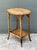 Vintage Woven Rattan Oval Side Table For Sale - Image 10 of 12