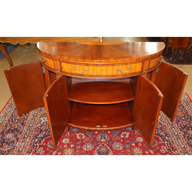 Ethan Allen Mahogany Newport Collection Chest Buffet Server Sideboard Commode For Sale In New York - Image 6 of 9