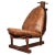 Wood Brazilian Brutalist Patched Leather Lounge Chair, 1960s For Sale - Image 7 of 7