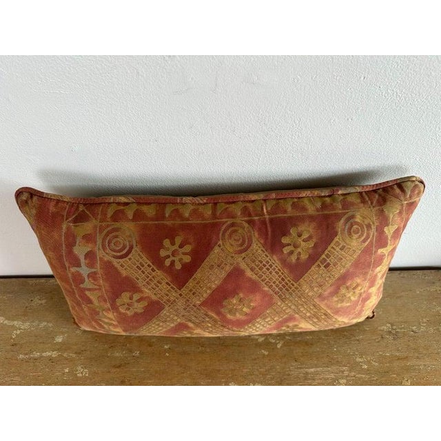 Fortuny Textile Pillow For Sale - Image 4 of 6
