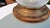 Antique Ceiling Lamp in Brass and Glass, 1890s For Sale - Image 4 of 9