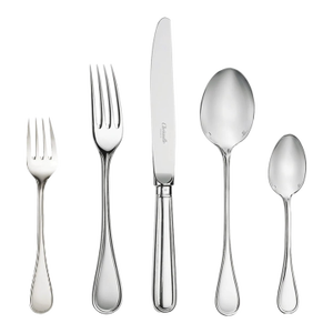 1990s 2x Christofle Albi Silver-Plated 5-Piece Place Setting