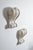 Plaster Scrolls Wall Sconces, 1930s, Set of 2 For Sale - Image 6 of 6