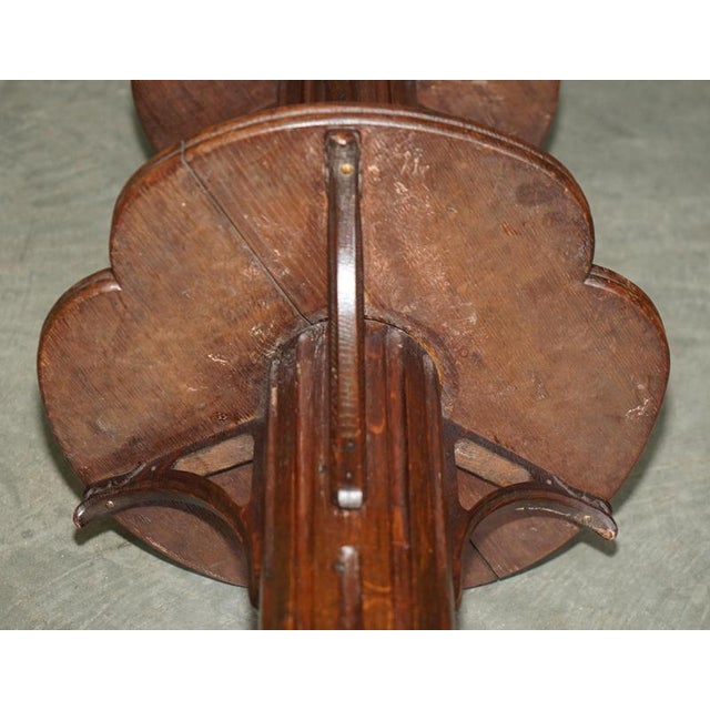 Antique Regency Carved Hardwood 3-Tier Jardinier with Dolphin Supports, 1820 For Sale - Image 17 of 18