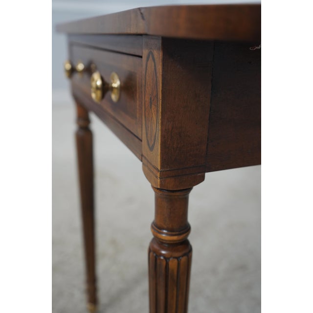 Herendon Mahogany Aston Court Pembroke Drop Side Table For Sale - Image 10 of 18