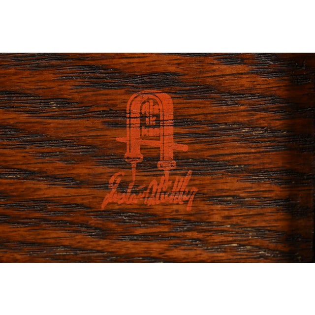 Gustav Stickley Antique Mission Oak Arts & Crafts Rocking Chair, Circa 1910 For Sale - Image 13 of 14