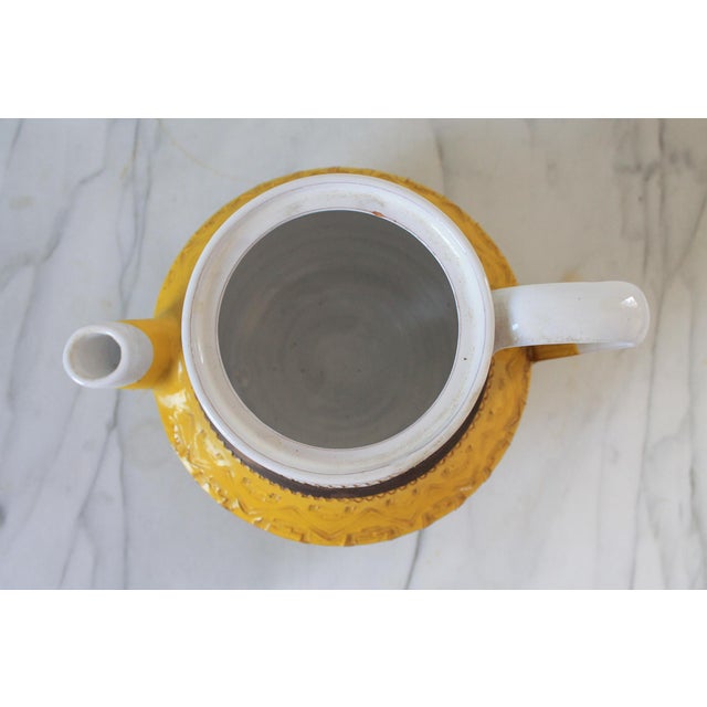 Italian Mid-Century Modern Ceramic Teapot or Coffee Pot For Sale - Image 10 of 14