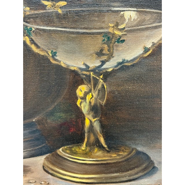 Rose Marian Miller Original Floral Still Life Painting in the Style of Jean Baptiste Robie For Sale - Image 8 of 12