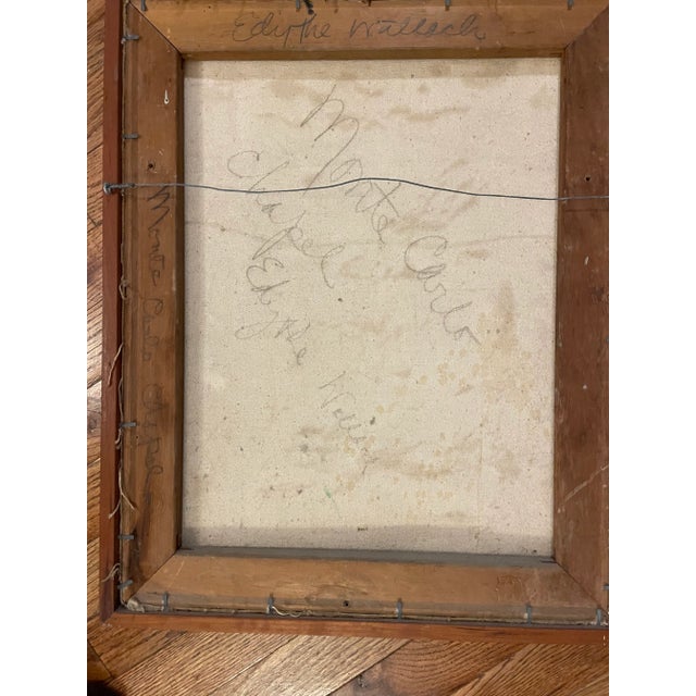 Abstract Expressionist Oil Painting by Edythe Wallach Kidd. For Sale - Image 4 of 5