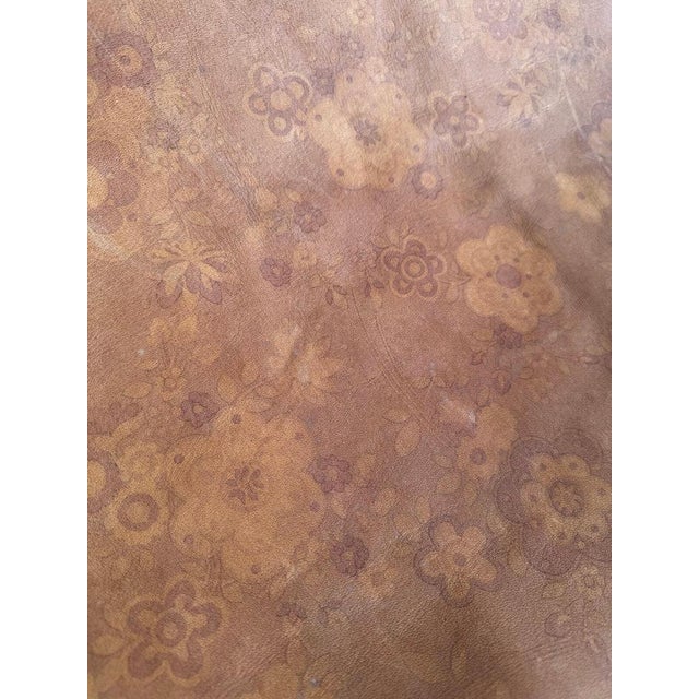 Antique Metal Rocking Chair with Leather Seat For Sale - Image 4 of 11