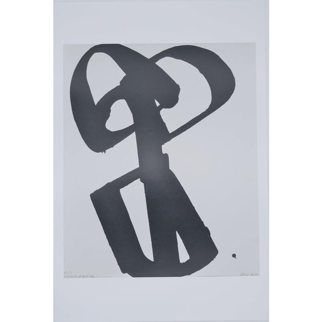 Sérigraphie N°1 Poster after Pierre Soulages For Sale - Image 8 of 8